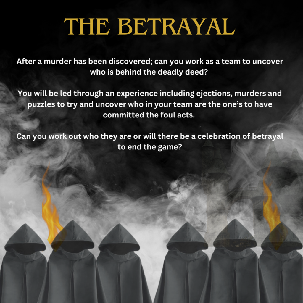 The Betrayal at Lancaster Escape Rooms